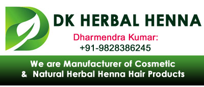 DK Herbal Heena- Manufacturer of Cosmetic and natural Herbal Henna Hair Products